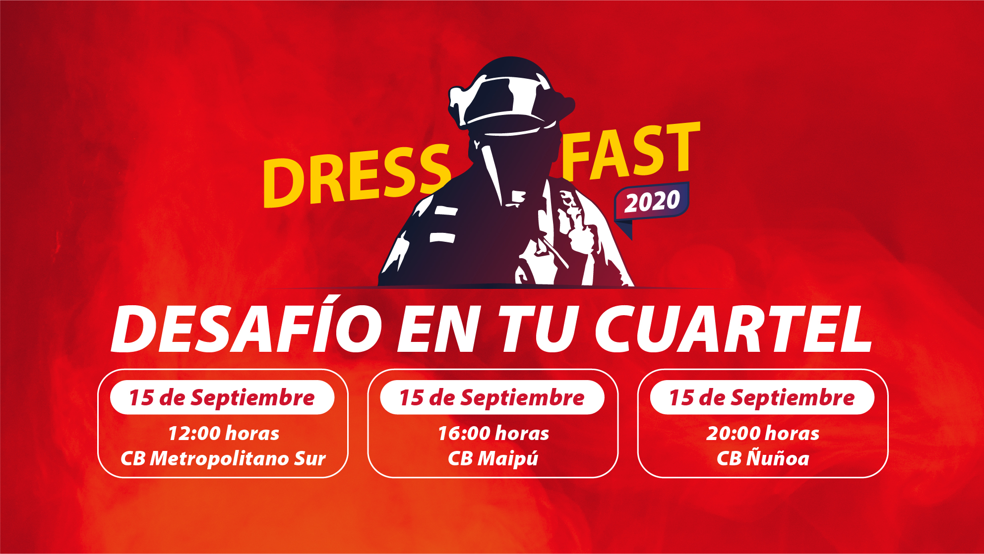 Hoy en vivo: Dress Fast 2020 en tu Cuartel