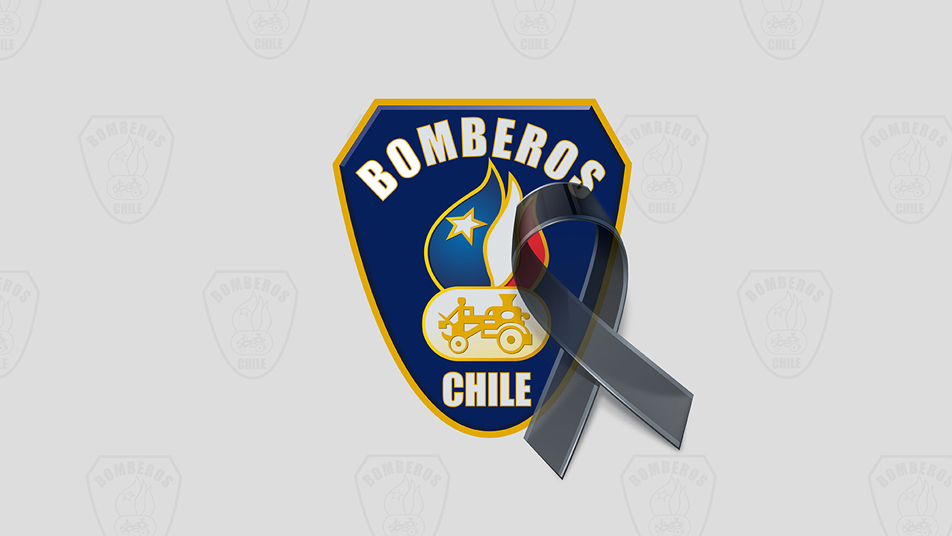 Duelo institucional por fallecimiento de Heriberto Morales Villarroel (Q.E.P.D.) mártir N°326 de Bomberos de Chile