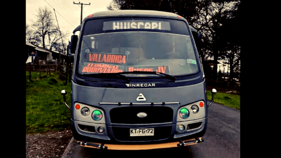 Buses JV trasladará gratis a bomberos entre Villarrica y Huiscapi