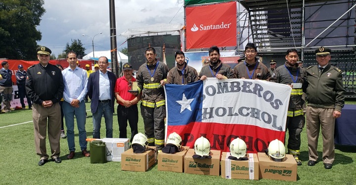 Desafío Bomberos de Chile Zona Sur 2018 tiene ganadores: Pancho de Chol Chol y  Pasteninas Unidas por Benja