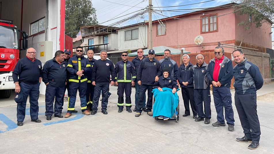 Bomberos de Copiapó celebró el Día de la Tradición