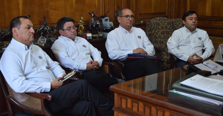 Presidente Nacional se reunió con Consejo Regional de Bomberos de Ñuble