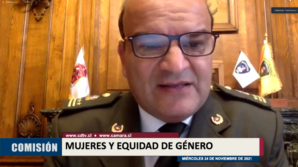 “Bomberos de Chile rechaza enérgicamente todo tipo de abuso o discriminación dentro de sus filas”, Presidente Nacional en Comisión Mujeres y Género