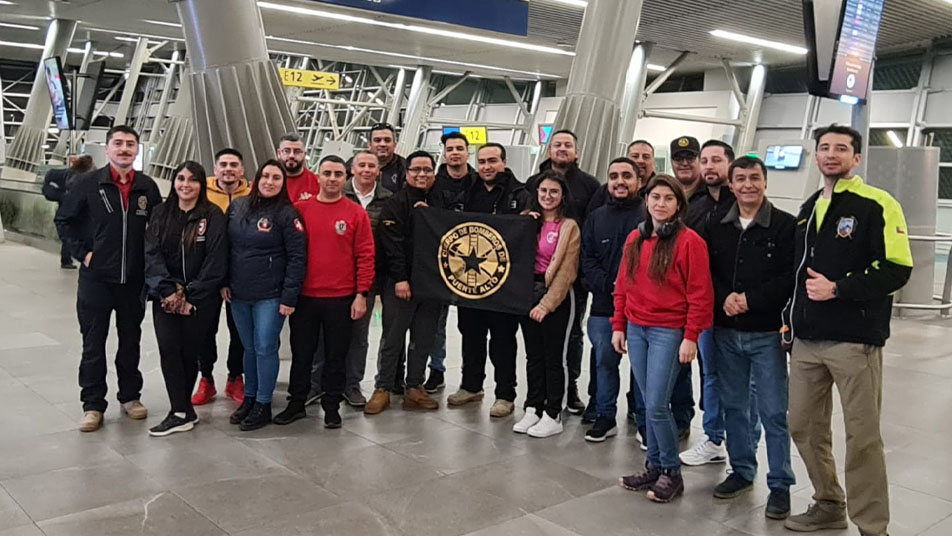 Bomberos de Puente Alto realizan cursos en la Escuela Anual de Capacitación TEEX