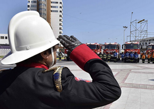 Entregan nuevos carros de bomberos para la región de Tarapacá