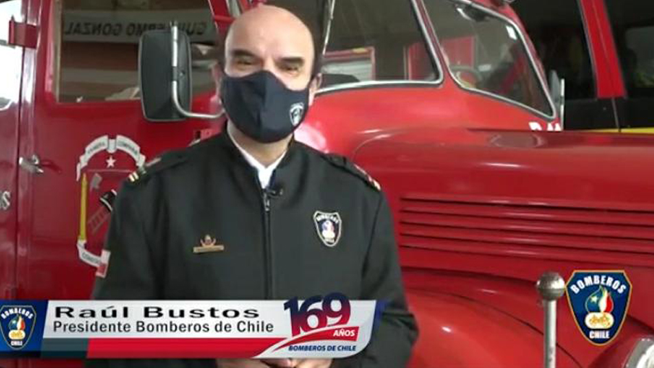 Saludo del Presidente Nacional de Bomberos de Chile al Sistema Nacional de Operaciones