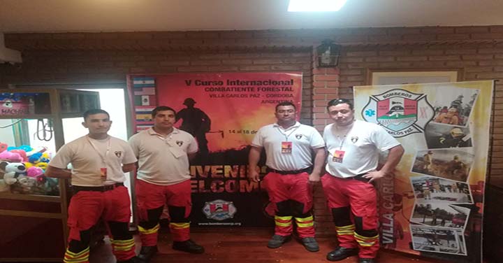 Bomberos de Constitución se capacitan en Argentina