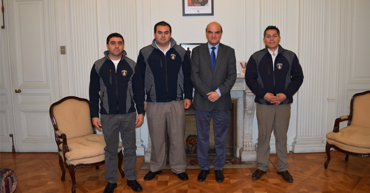 Visita de Bomberos de Huépil