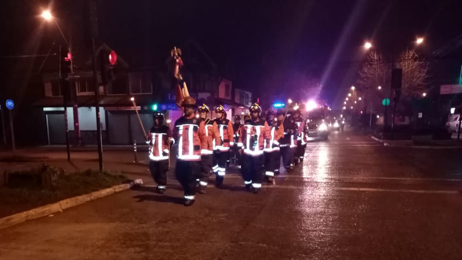 Primera Compañía de Bomberos de Villarrica celebra 86 años de vida institucional