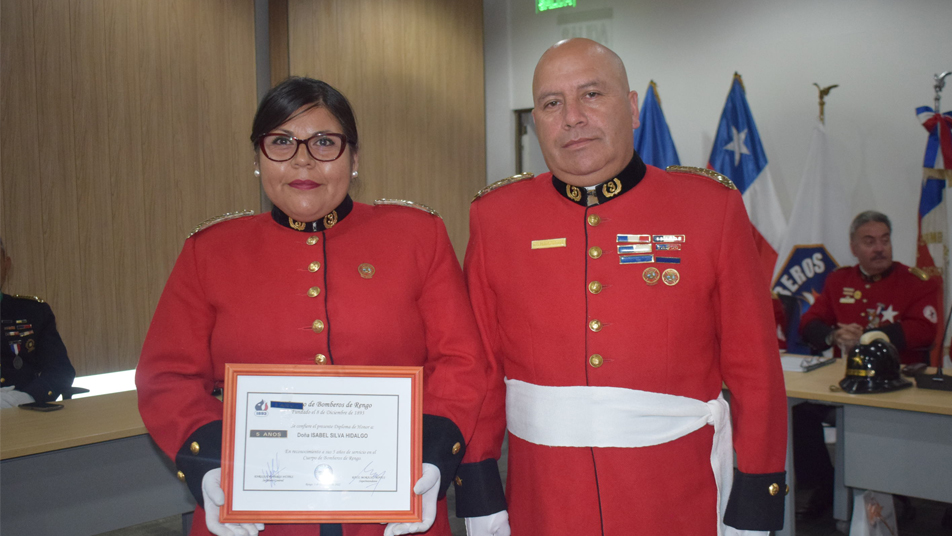 Bomberos de Rengo efectuó cuenta pública 2022