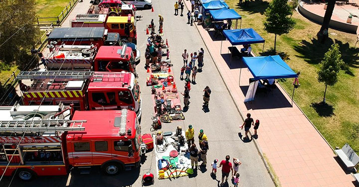 Con gran éxito se realizó la Expo Bomberos Coltauco