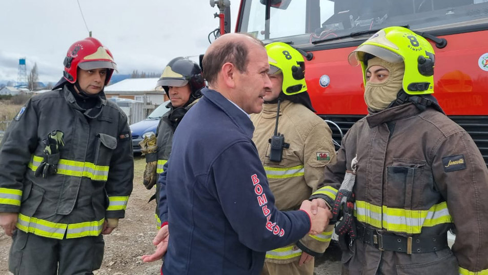 Balmaceda, El Blanco y Valle Simpson: Presidente Nacional inicia trabajo en terreno en Aysén