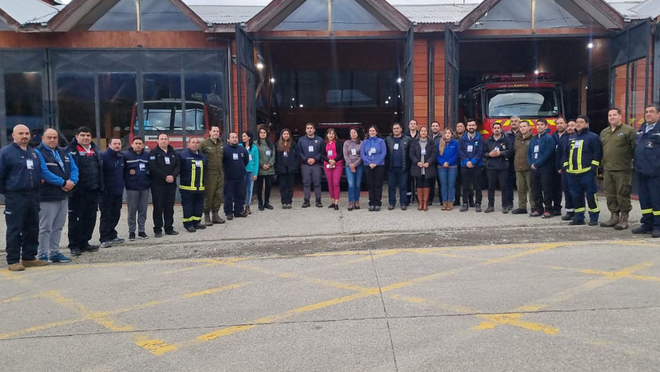 ANB, USAID-BHA y SENAPRED realizar curso binacional de Sistema Comando de Incidentes para el ABC de la emergencia