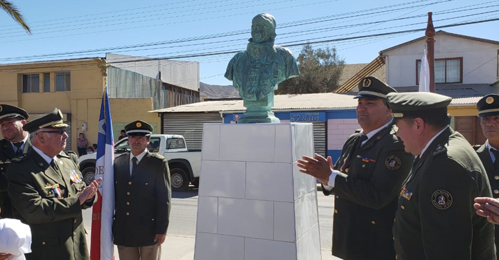 Bomberos de Diego de Almagro homenajearon a Álvaro Plaza Ramos