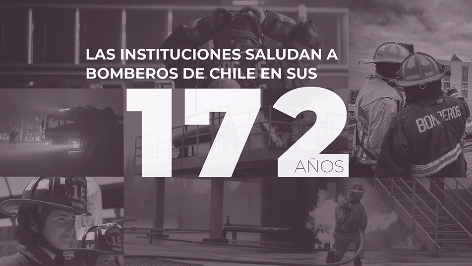 Las instituciones saludan a Bomberos en su aniversario N°172