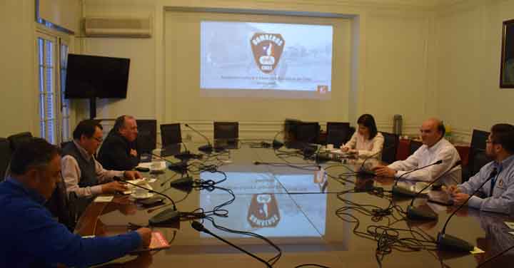 Reunión de la Fundación Cultural y Deportiva Bomberos de Chile