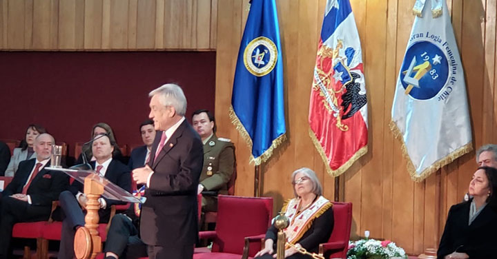 Bomberos participó en ceremonia Fraternitas Republicana de la Gran Logia de Chile