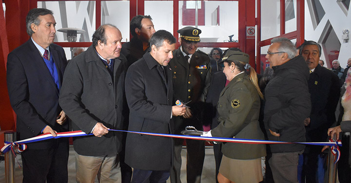 Quinta Compañía del Cuerpo de Bomberos de Santa Cruz inaugura nuevo cuartel