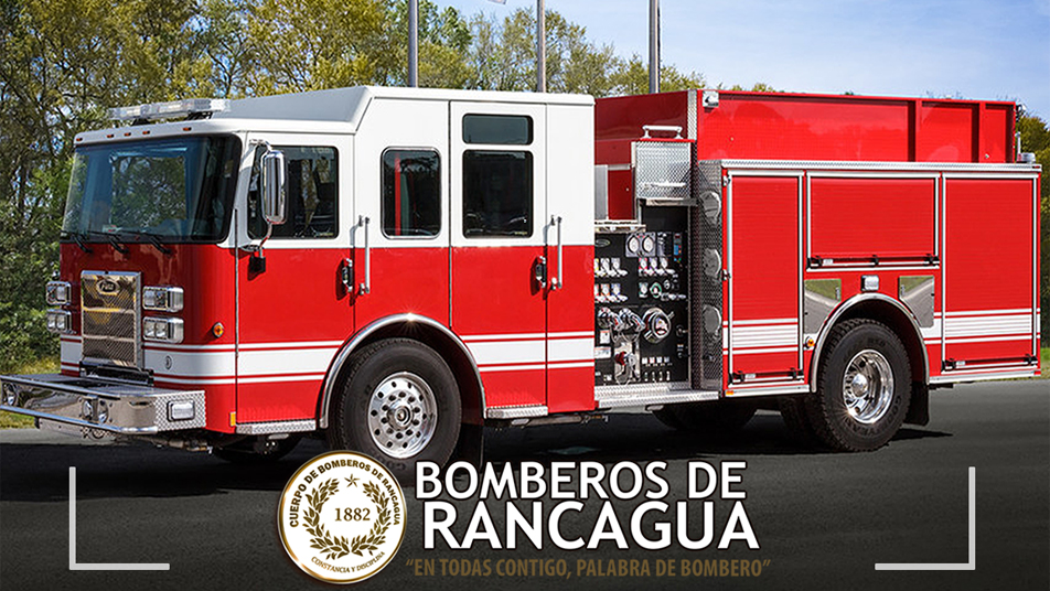 Pierce se adjudica licitación para nuevas unidades en Bomberos de Rancagua