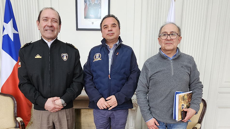 Superintendente del CB de La Unión se reunió con el Presidente Nacional