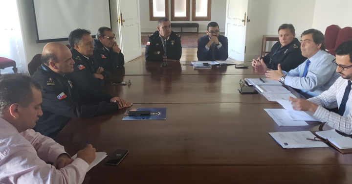 Bomberos de Chile se reúne con la Subsecretaría del Interior para analizar temas afines