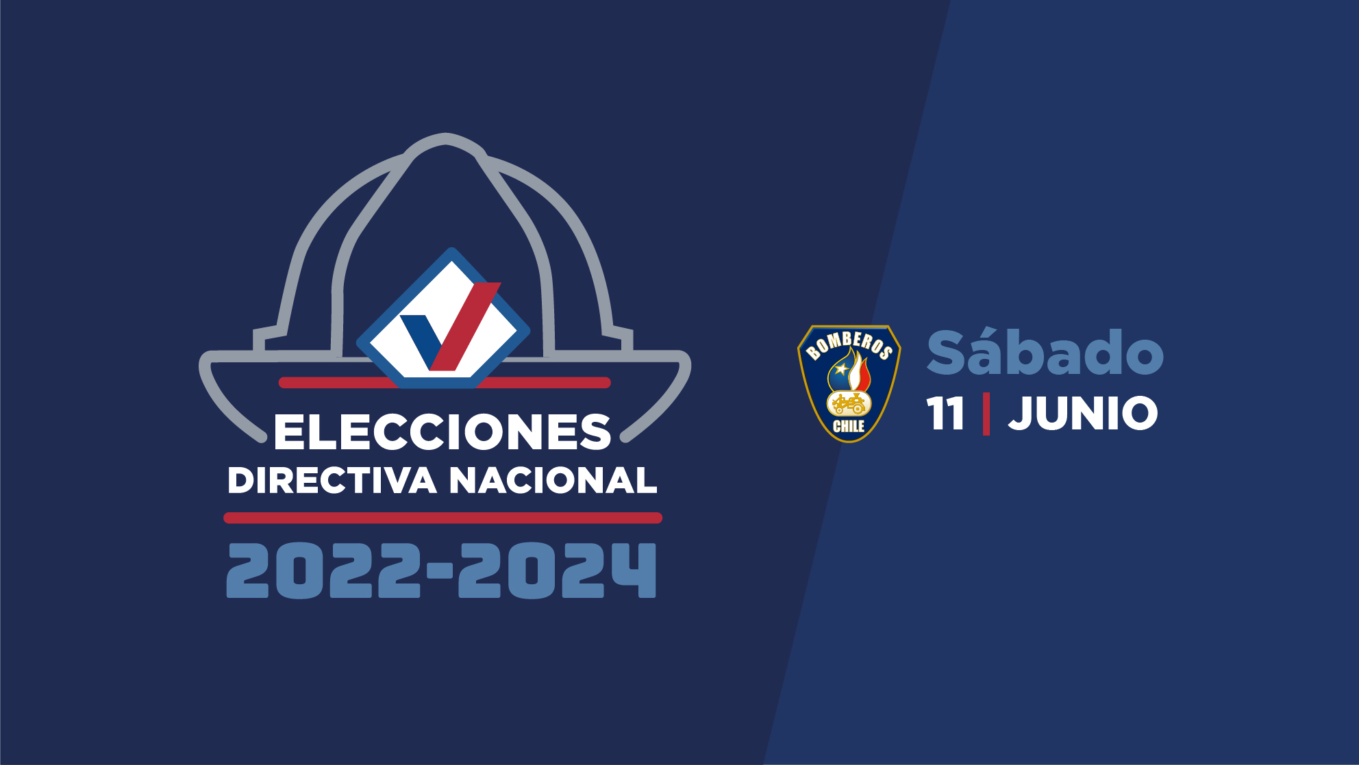 Sábado 11 de junio - 14:00 horas: Transmisión elecciones Directiva Nacional 2022 - 2024