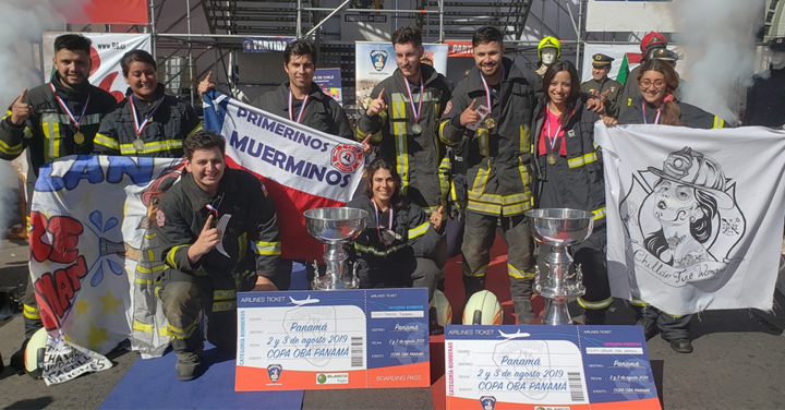 Chillán y Los Muermos se coronaron ganadores de la Final Nacional del Desafío Bomberos de Chile 2019