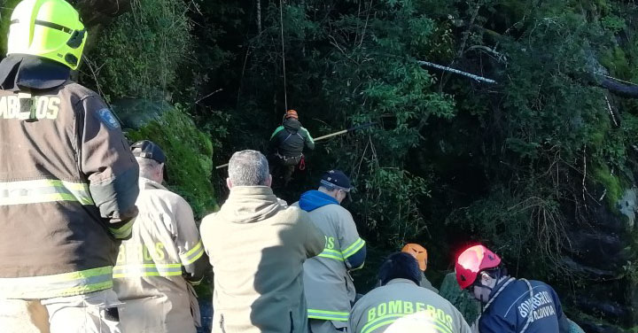 Sistema Nacional de Operaciones se activó por desaparición de persona en Río Liquiñe