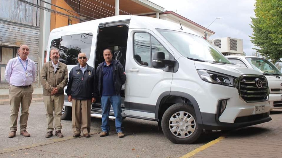 Cuerpo de Bomberos de Mariquina, Región de Los Ríos, adquiere vehículo de pasajeros
