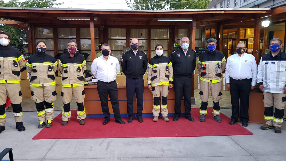 5ta Entrega de Uniformes Estructurales y Multirol al CB Puente Alto