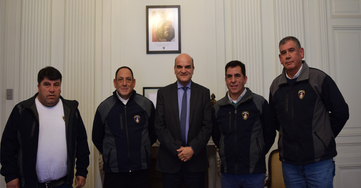 Presidente Nacional se reunió con Cuerpo de Bomberos de Villa Alegre