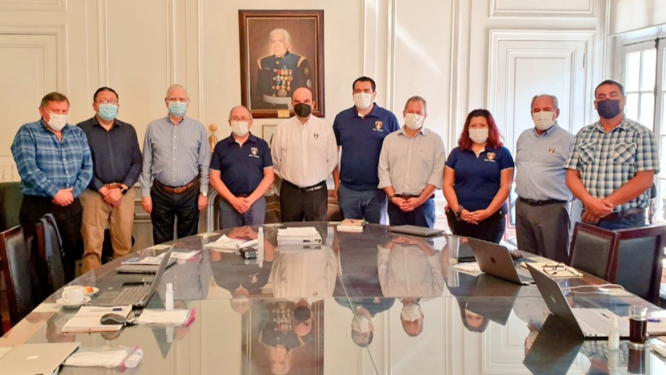 Consejo Ejecutivo de Bomberos de Chile se reúne con Directiva del Sindicato de Trabajadores de la JNCB