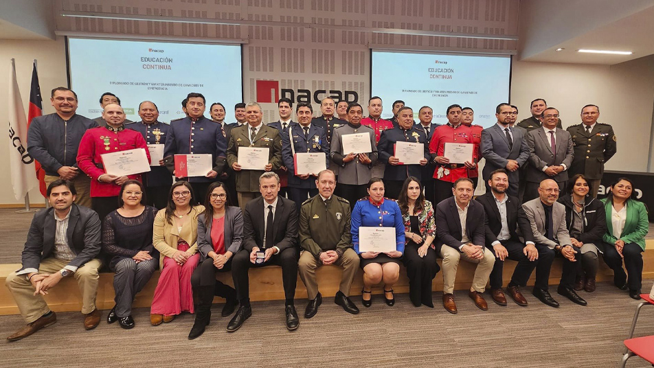 Bomberos del Biobío realizan Diplomado en Mantenimiento de Carros de Emergencia gracias a alianza con Inacap