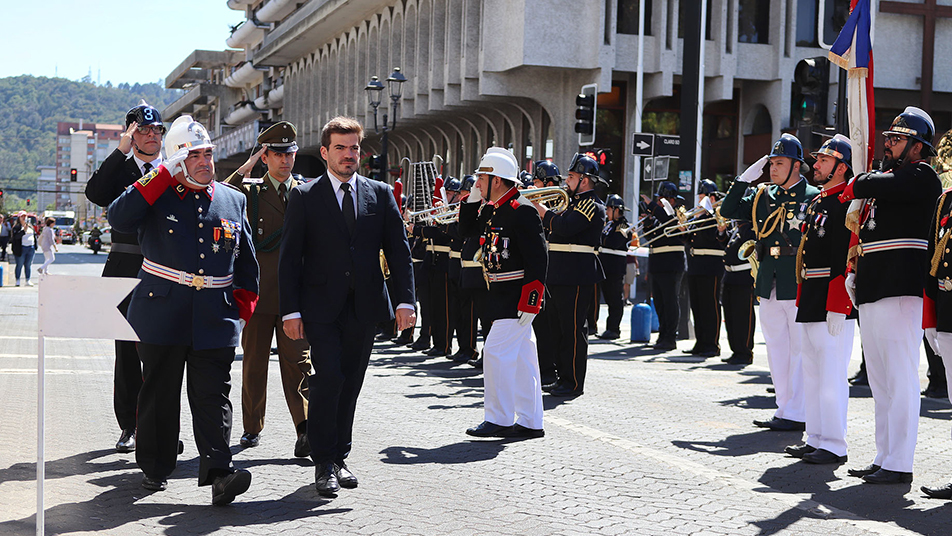 El Cuerpo de Bomberos de Temuco celebró su 125° aniversario con varias actividades