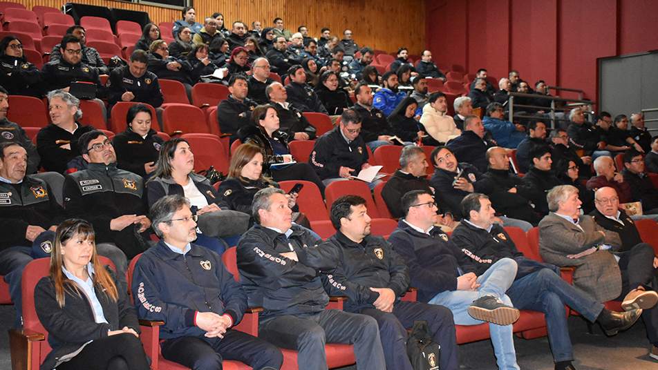 Bomberos de la Región de La Araucanía se reunieron en Villarrica