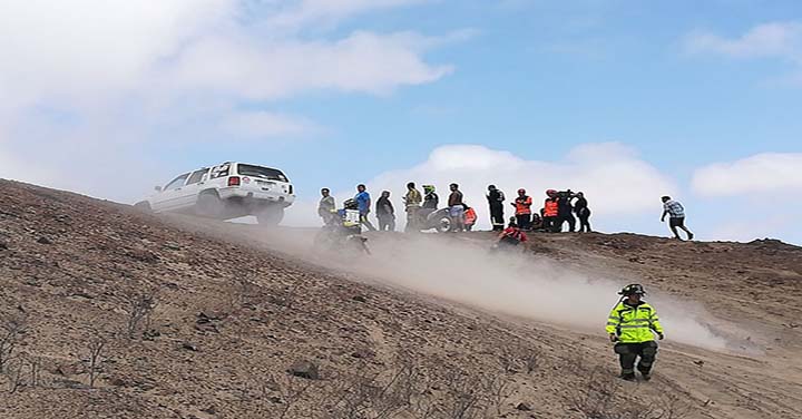 Amplio despliegue de bomberos por emergencia aérea que resultó ser falsa