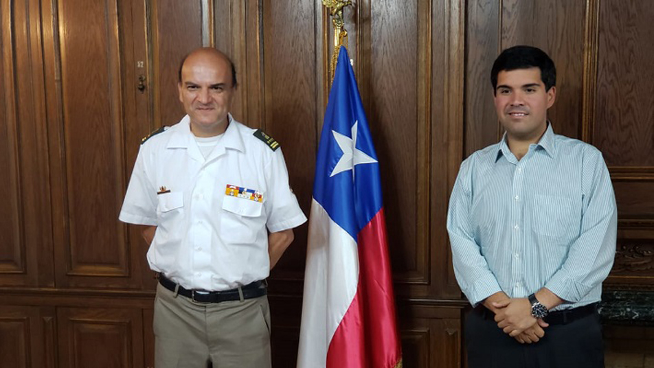 Gestiones para Bomberos de Taltal realizó el Presidente Nacional en reunión con Ministro de Bienes Nacionales