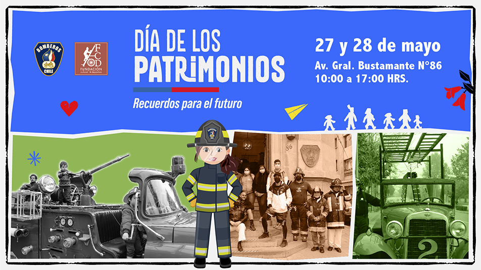 Día del Patrimonio en la Sede Central de Bomberos de Chile