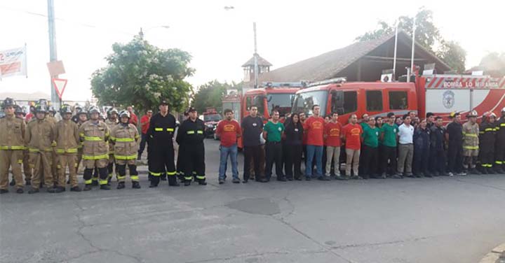 Nuevo material menor para Cuerpos de Bomberos de O’Higgins