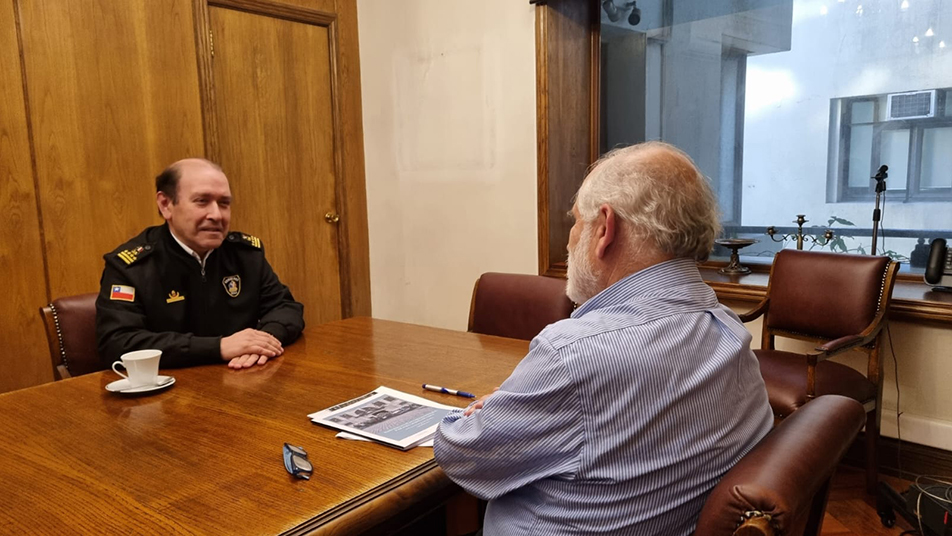 Presidente Nacional de Bomberos sostuvo importante reunión con el Ministro de Vivienda