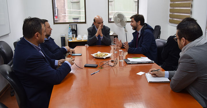 Presidente Nacional participó en reunión con Fundación Paz Ciudadana 