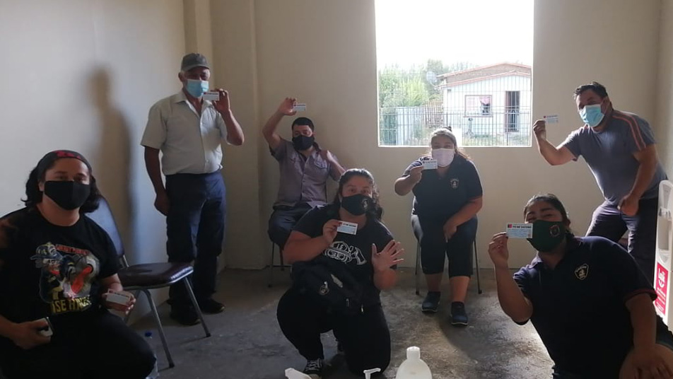 Bomberos de Lautaro inician proceso de vacunación contra el Covid-19