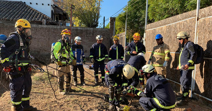 Grupo USAR GORU 7 realizó movilización de preparación para el proceso de acreditación