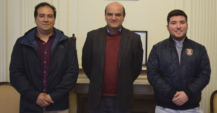 Presidente Nacional se reunió con Bomberos de Arauco y San Esteban 