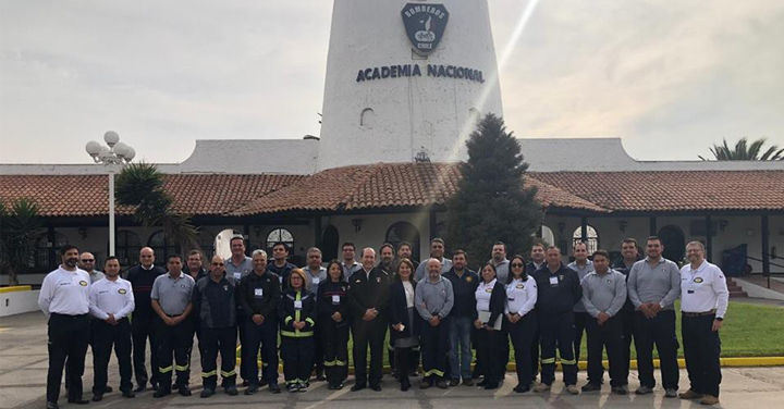 Se inauguró Curso Avanzado de Sistema de Comando de Incidentes (SCI) en Campus Central ANB