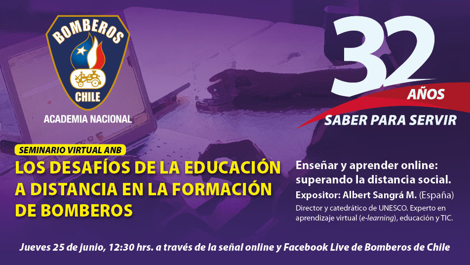 ANB realiza Seminario “Los desafíos de la educación a distancia en la formación de Bomberos”