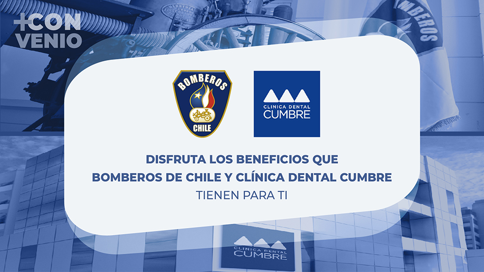 Bomberos de Chile y Clínica Dental Cumbre reactivan convenio este 2026