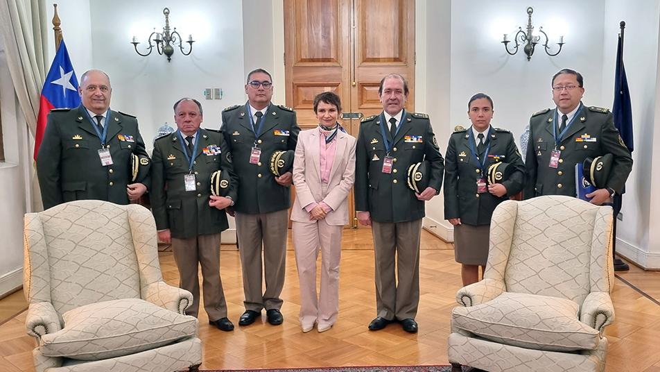 Presupuesto 2024: Ministra del Interior sostuvo reunión con el Presidente Nacional de Bomberos