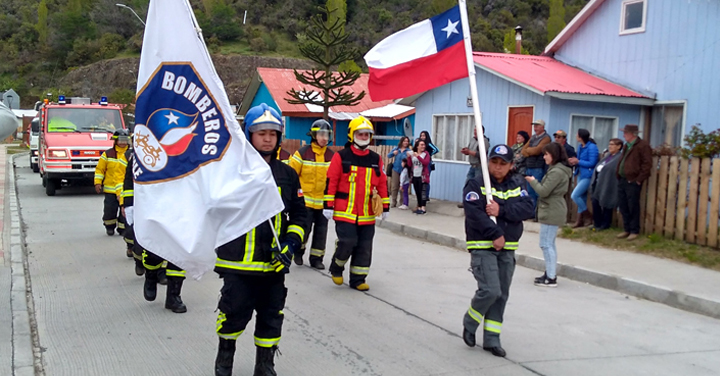 Nueva Brigada de Cerro Castillo participó en feria de servicios e instituciones públicas