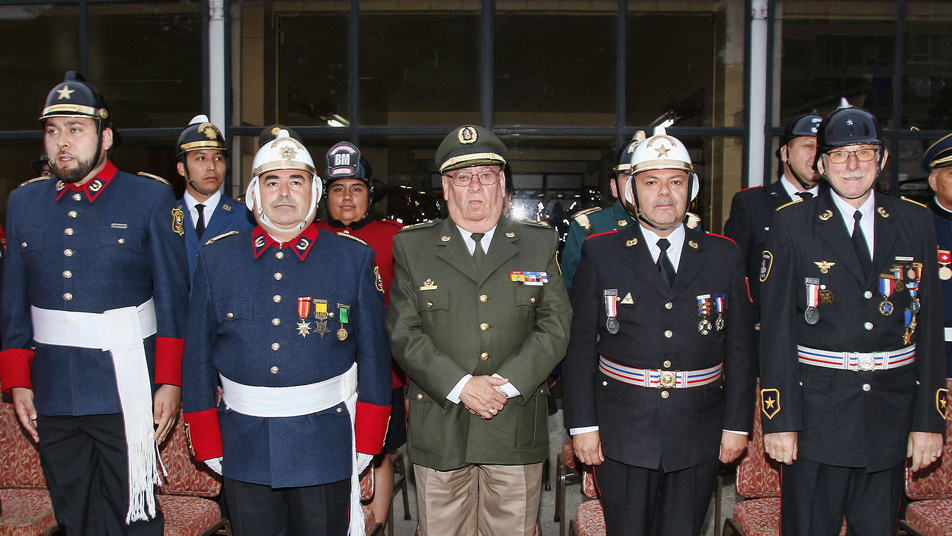 Nuevas autoridades del Cuerpo de Bomberos de Temuco